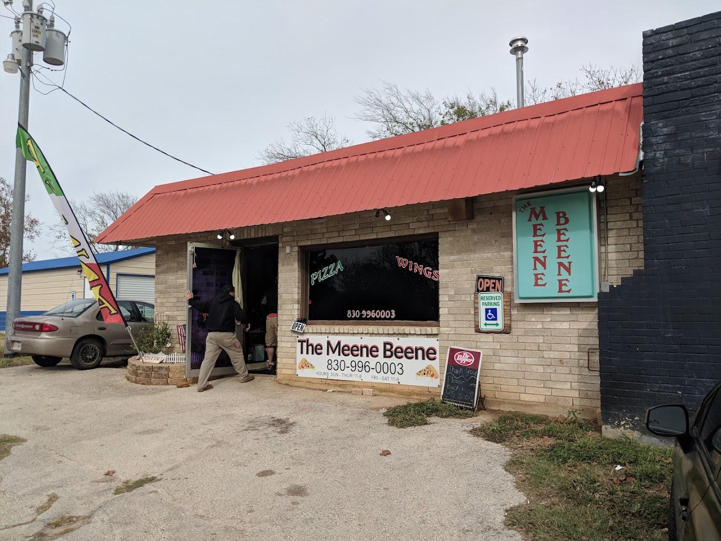 The Meene Beene Menu